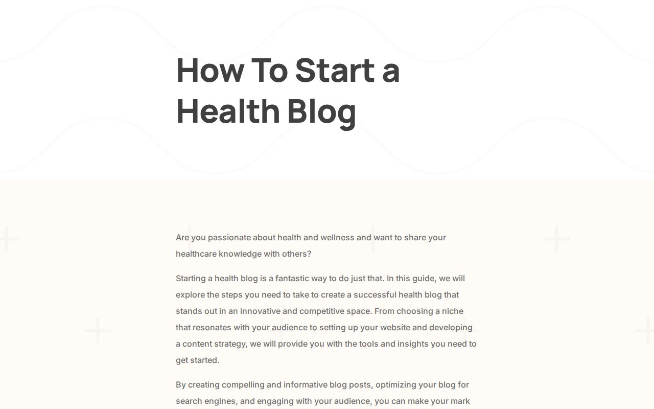 Top Health Blogs